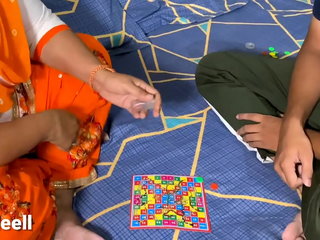 Bhabhi ke sath Ludo Game. Winner takes Advantage. full hindi video