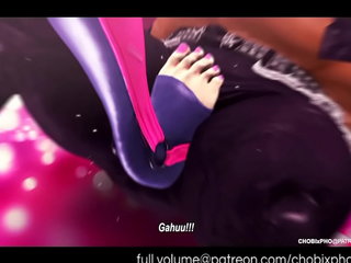 STREET FIGHTER / JURI FUCKS BIRDIES BIG BLACK COCK (FEET) [SFM]