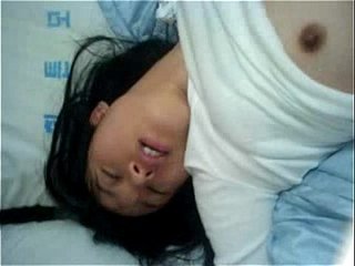 Perverted Korean girl grinds
